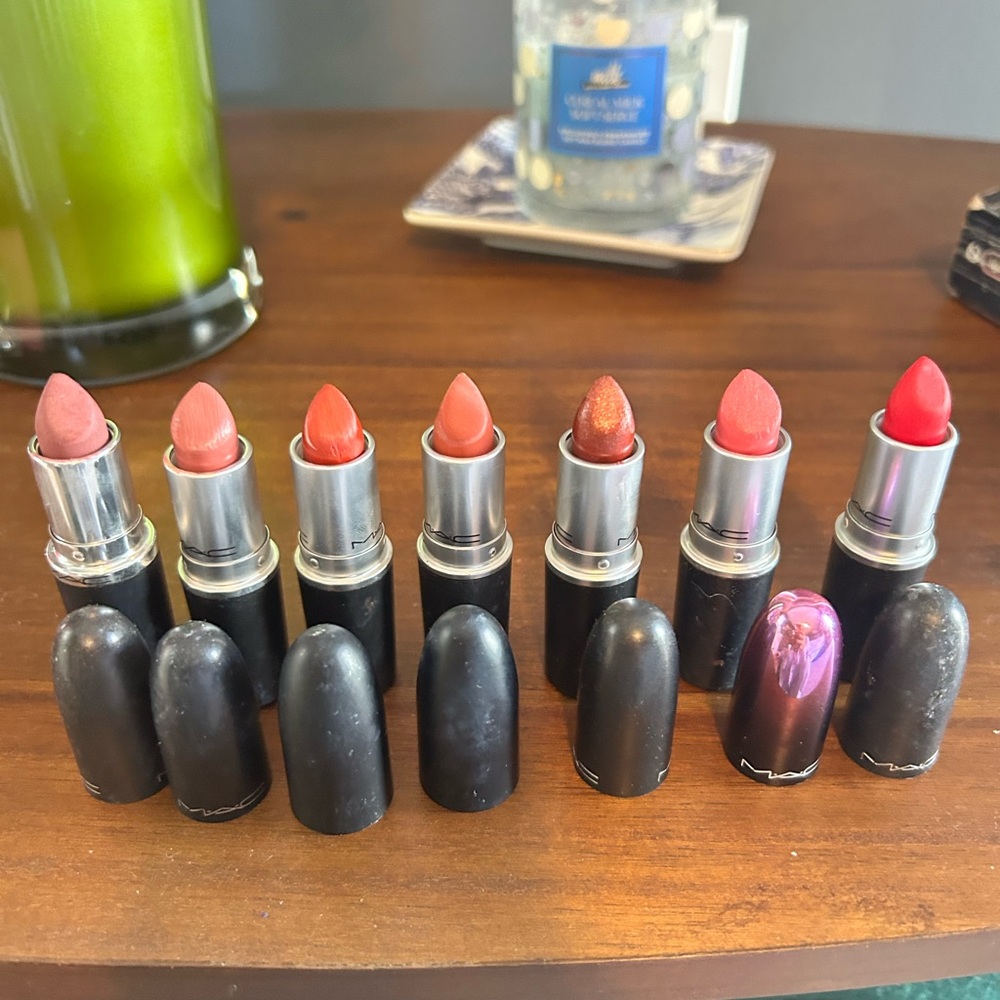 MAC Cosmetics Lipstick Collection - Bold Reds and Pinks